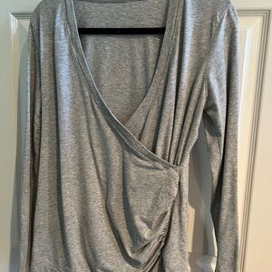 GAPBody Maternity Wrap Top